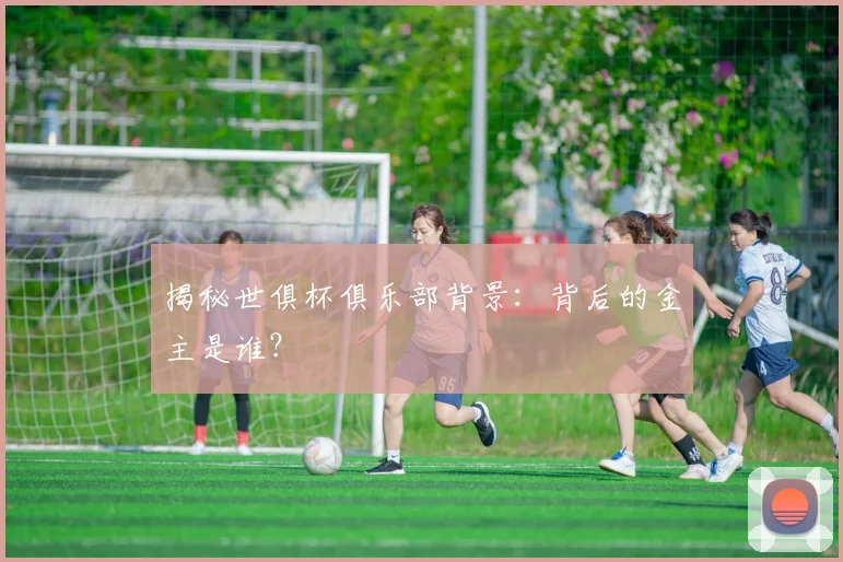 揭秘世俱杯俱乐部背景：背后的金主是谁？